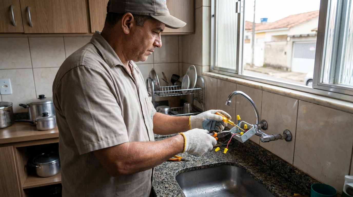 Adequação de Ponto Elétrico em Palmas‑TO