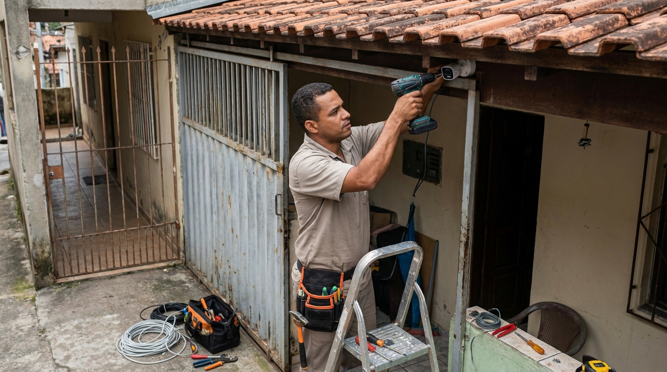 Instalação de Câmera Residencial em Palmas‑TO