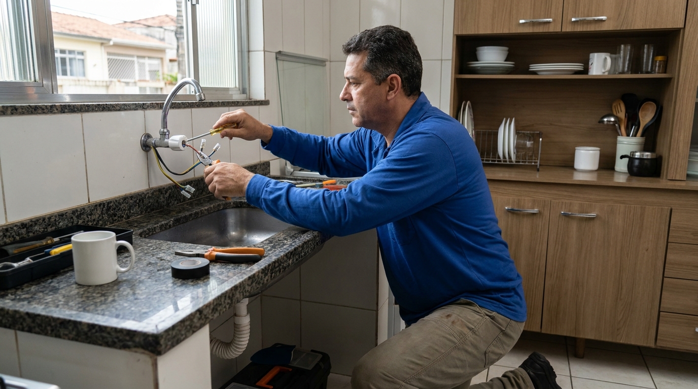 Reparo em Torneira Elétrica em Palmas‑TO